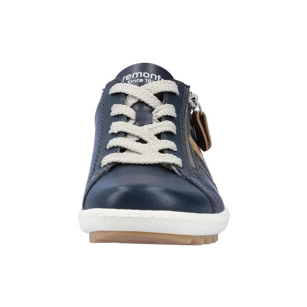Women's Remonte by Rieker LIV Sneaker - Atlantis/Bisquit/Pazifik