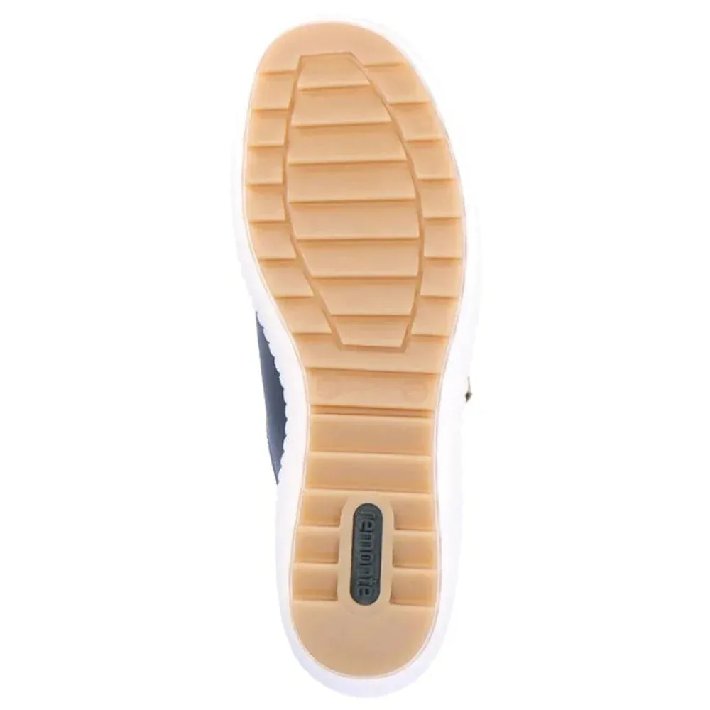 Women's Remonte by Rieker LIV Sneaker - Atlantis/Bisquit/Pazifik