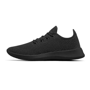 Women's Tree Runners - Jet Black (Black Sole)