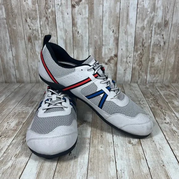 Xero shoes Mens prio grey orange Mens 14